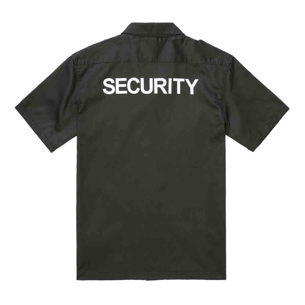 Brandit - Security US Overhemd - Zwart